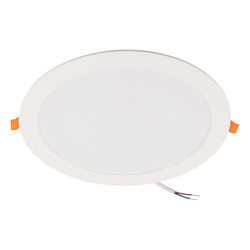 Светильник светодиодный PLED DL7 24Вт 6500К IP54 2040лм WH встраив. бел. Pro JazzWay 5069121