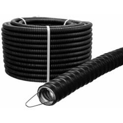 Металлорукав в ПВХ изоляции Р3-ЦПнг 25 черн. (уп.20м) TOKOV ELECTRIC TKE-MR-PVC-25-20-C05
