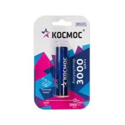 Аккумулятор Li-ion 21700 5000мА.ч без защиты (уп.2шт) КОСМОС KOC21700Li-ion50US2