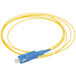 Пигтейл для одномодового кабеля (SM); 9/125 (OS2); SC/UPC; LSZH (дл.1.5м) ITK FPT09-SCU-C1L-1M5